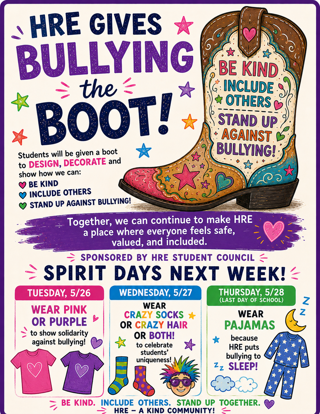  Bullying the Boots